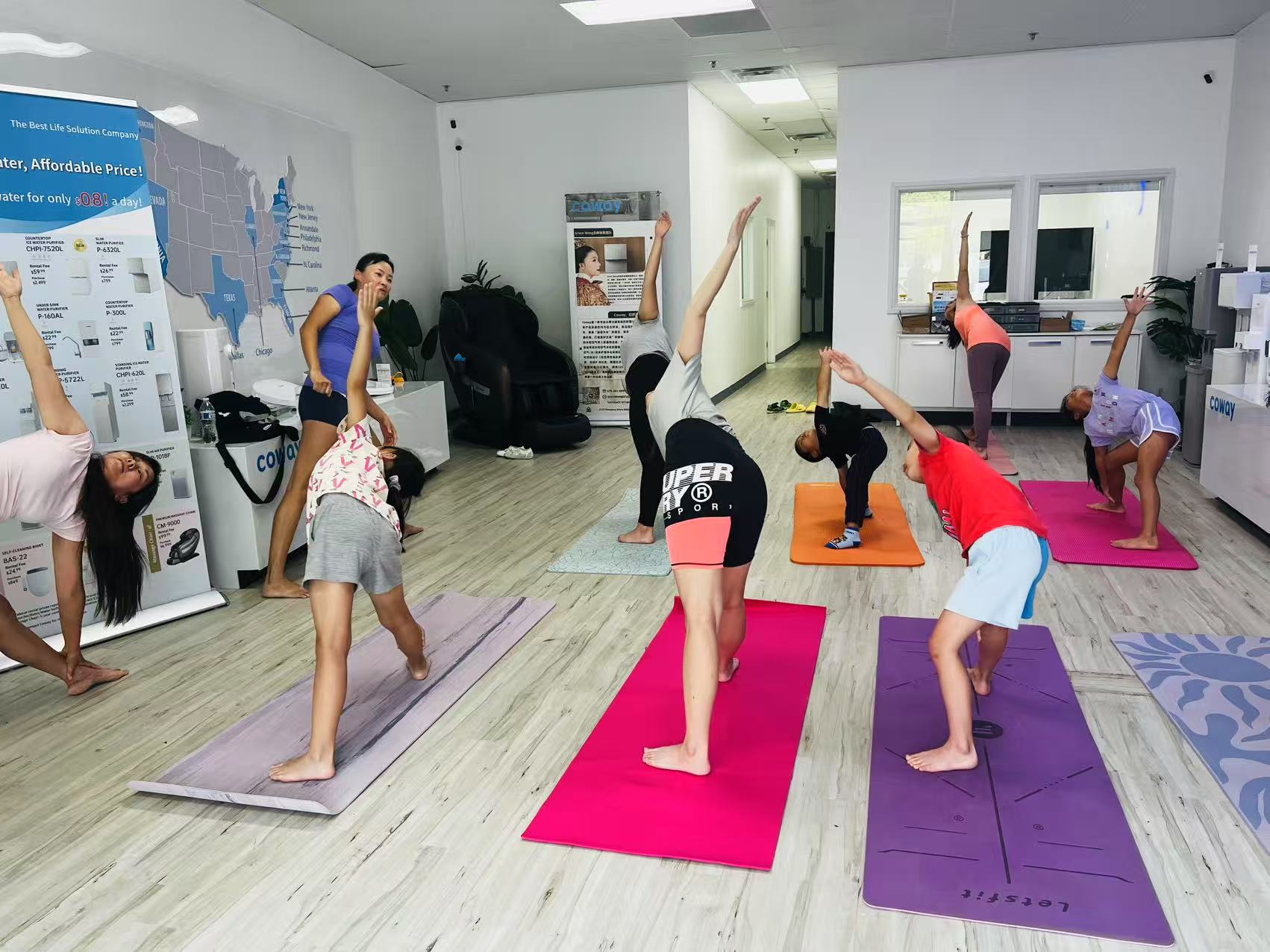 快乐身心共成长——少儿瑜伽活动